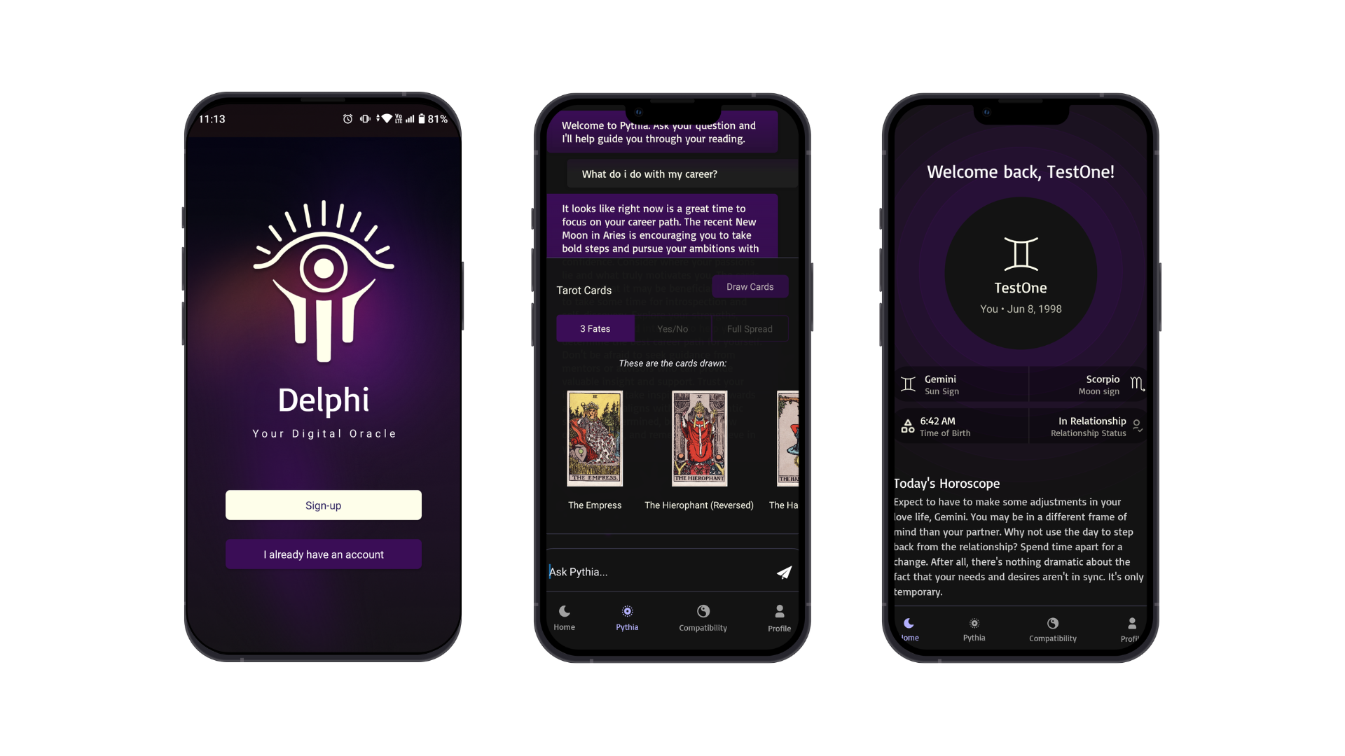 Delphai screenshot 1